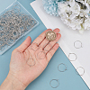 200Pcs Brass Wine Glass Charm Rings KK-SP0001-31A-P-3