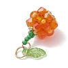 Glass Pendants PALLOY-MZ01248-01-4