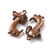 Baking Paint Zinc Alloy Pendants AL-CBAEA91-07-2