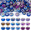 90Pcs 9 Styles Resin European Beads RPDL-TA0001-13-2