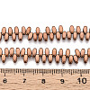Electroplated Synthetic Non-magnetic Hematite Beads Strands G-T139-65C-4