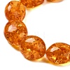 Resin Imitation Amber Beads Strands RESI-Z017-03-3