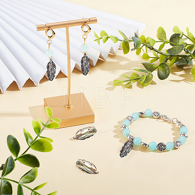 6Pcs Natural Paua Shell Pendants FIND-AR0002-18-1