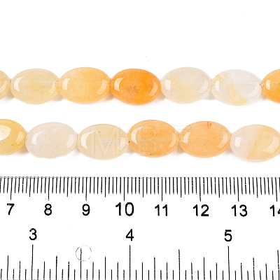 Natural Topaz Jade Beads Strands G-M206-37-1