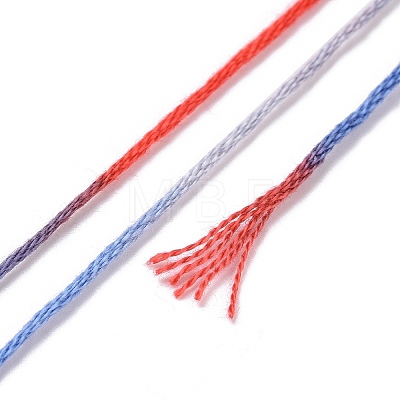 10 Skeins 6-Ply Polyester Embroidery Floss OCOR-K006-A13-1