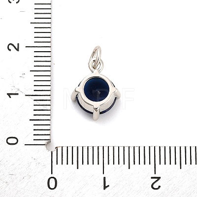 Brass Glass Pendants KK-H527-14P-01-1