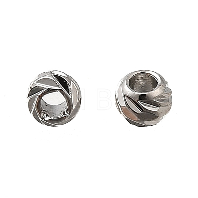 Brass Beads KK-B147-02A-P-1