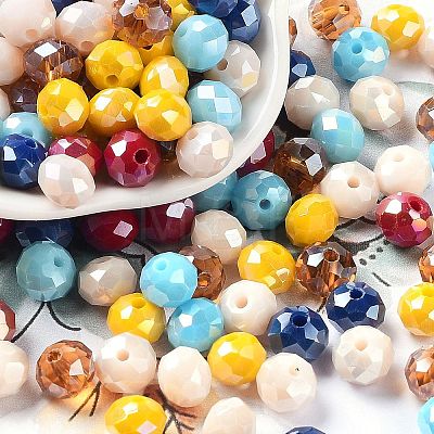 Glass Beads EGLA-A034-LM8mm-30-1