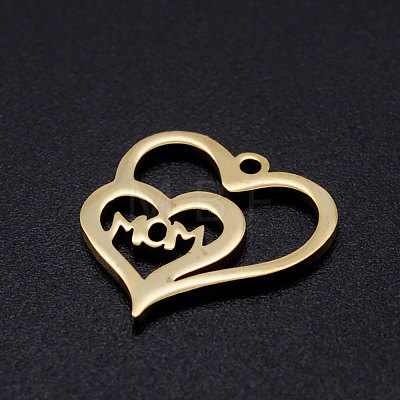 201 Stainless Steel Charms STAS-T046-JN252-2-1