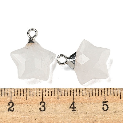 Natural Quartz Crystal Pendants G-P540-01P-02-1