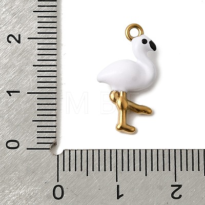 304 Stainless Steel Enamel Pendants STAS-G386-02G-03-1