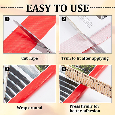 PE & Gauze Adhesive Tapes for Fixing Carpet AJEW-WH0136-54B-01-1