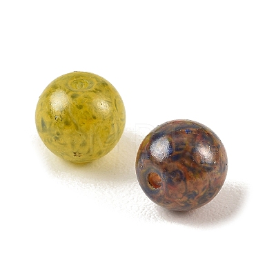 Baking Paint Glass Beads DGLA-G004-02A-1