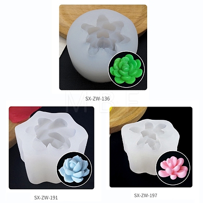 Succulent Silicone Molds DIY-X0293-83-1
