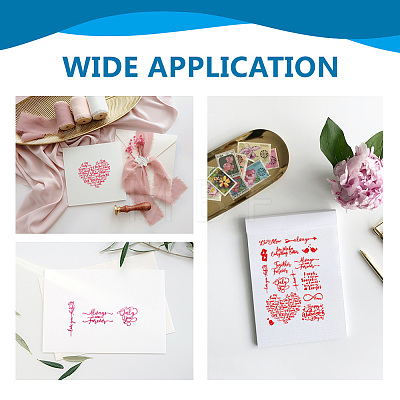 Custom PVC Plastic Clear Stamps DIY-WH0618-0005-1