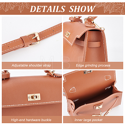 DIY Imitation Leather Handbag Making Kits DIY-WH0374-63B-1