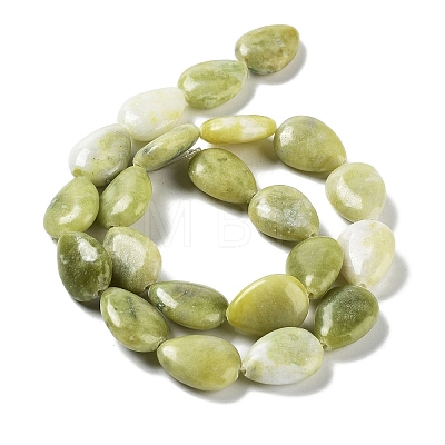 Natural Xinyi Jade/Chinese Southern Jade Beads Strands G-L242-34-1