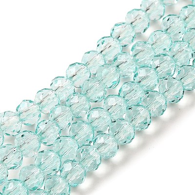 Transparent Baking Paint Glass Beads Strands LS-DGLA-A034-T4mm-D01-1