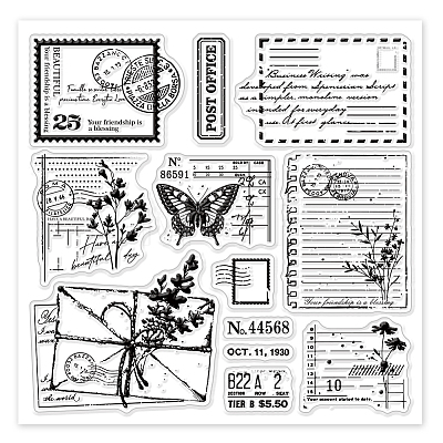 PVC Plastic Stamps DIY-WH0372-0069-1