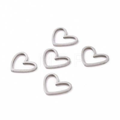 Non-Tarnish 201 Stainless Steel Linking Rings STAS-R111-LA105-01-1