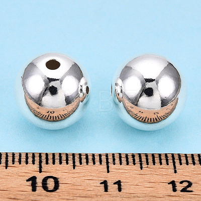925 Sterling Silver Beads STER-S002-12-12mm-1