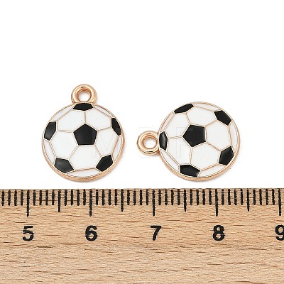 Alloy Enamel Pendants ENAM-V001-01C-KCG-1