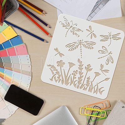 Large Plastic Reusable Drawing Painting Stencils Templates DIY-WH0172-811-1