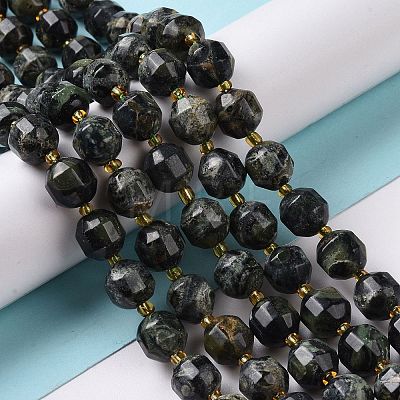 Natural Kambaba Jasper Beads Strands G-G990-F17-1