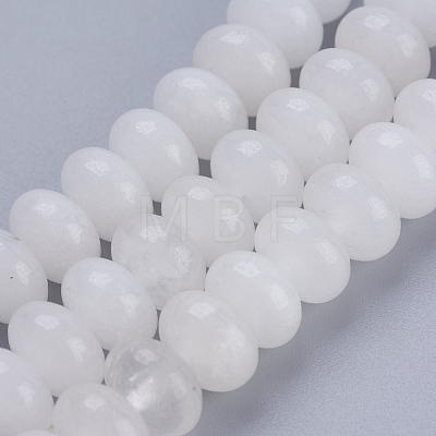 Natural & Synthetic Mixed Stone Beads Strands G-P354-M-8x5mm-1