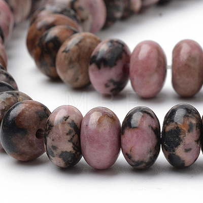 Natural Rhodonite Beads Strands G-S272-07-1