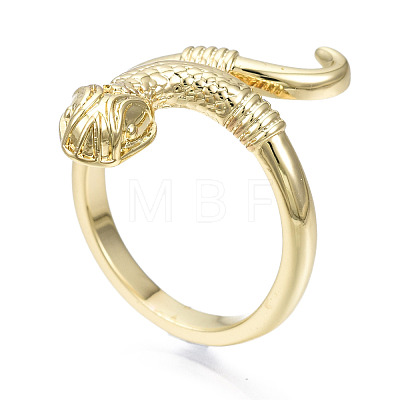 Snake Cuff Ring for Girl Women RJEW-N035-046-NF-1