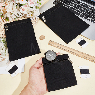 3Pcs 3 Styles Canvas Cloth Organizer Bags AJEW-CY0002-60A-1