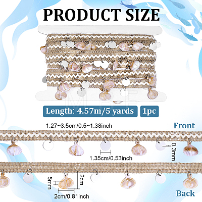 5 Yards Cotton Ribbon OCOR-PH0036-94B-1