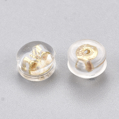 Silicone Ear Nuts KK-T038-457G-1