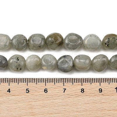 Natural Labradorite Beads Strands G-P623-A03-02-1