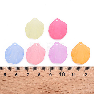 Transparent Frosted Acrylic Pendants MACR-S371-01A-1