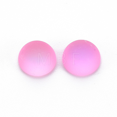 Electroplate Resin Cabochons CRES-Q216-002-1