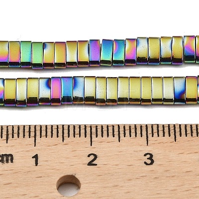 Electroplated Non-magnetic Synthetic Hematite Beads Strands G-G089-A02-06-1