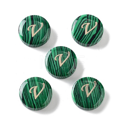 Synthetic Malachite Beads G-A238-01V-1