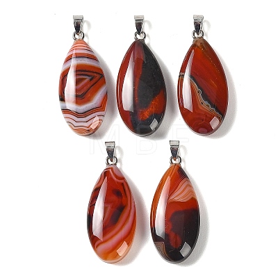 Natural & Synthetic Mixed Gemstone Pendants GG-CBACB71-02P-1