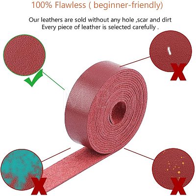 PU Leather Ribbon DIY-WH0167-34D-1