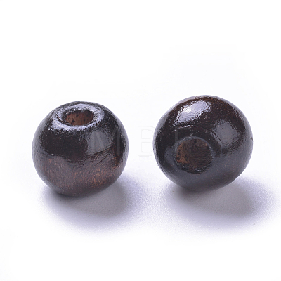 Dyed Natural Wood Beads WOOD-Q006-12mm-06-LF-1