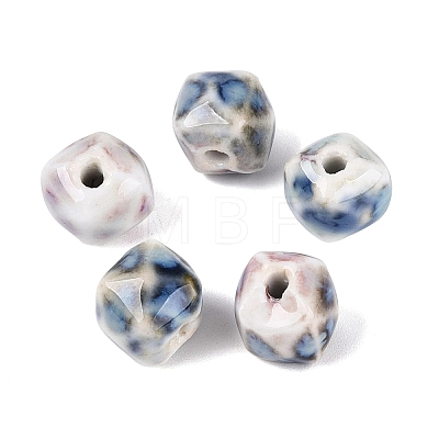 Vintage Handmade Porcelain Beads PORC-N013-18-13-1