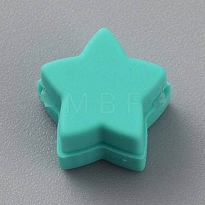 Star Silicone Focal Beads LS-SIL-TAC0008-08G-1