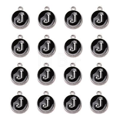 Platinum Plated Alloy Charms ENAM-S118-02J-P-1