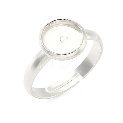 Adjustable Brass Pad Ring Setting KK-K414-08S-1