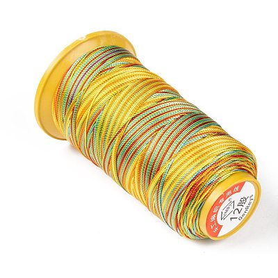Segment Dyed Round Polyester Sewing Thread OCOR-Z001-B-25-1