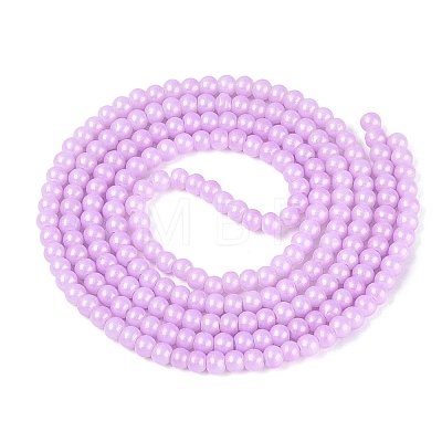 Baking Paint Glass Pearl Beads Strands DGLA-ZX001-05B-09-1