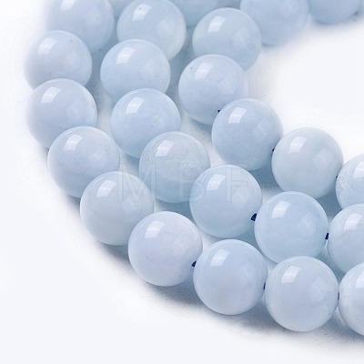 Natural Aquamarine Beads Strands G-F641-02-C-1