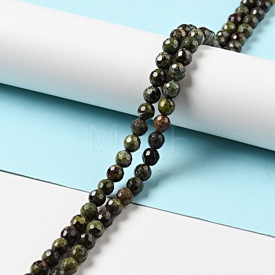 Natural Dragon Blood Beads Strands G-E571-30A-1